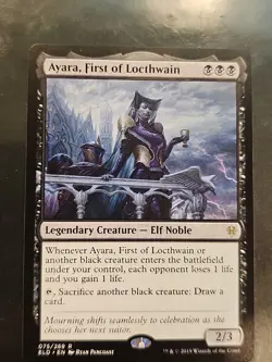 Ayara, First of Locthwain Promo Pack: Throne of Eldraine Regular - Image 4