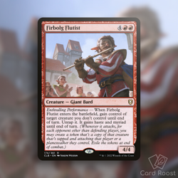 MTG Magic Firbolg Flutist 174 Commander Legends: Baldur's Gate CLB - Image 1