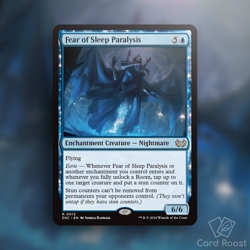 MTG Magic Fear of Sleep Paralysis 0012 Commander: Duskmourn: House of Horror DSC - Image 1