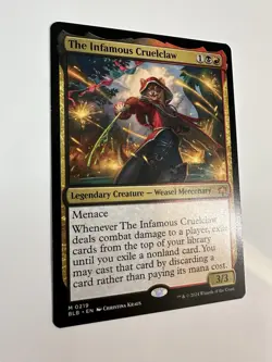 MTG TCG The Infamous Cruelclaw Bloomburrow Regular - Image 3