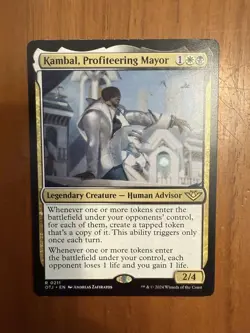 Kambal, Profiteering Mayor Outlaws of Thunder Junction Regular - Image 1