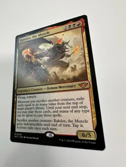 MTG TCG Rakdos, the Muscle Outlaws of Thunder Junction Regular - Image 2