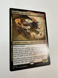 MTG TCG Rakdos, the Muscle Outlaws of Thunder Junction Regular - Image 3