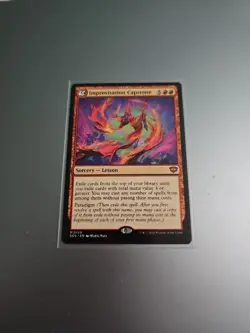 MTG Improvisation Capstone Sorcery 0120 Strixhaven Mythic English 2026 NM - Image 2