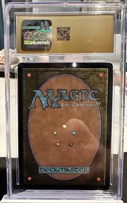 MTG Sonic the Hedgehog Mythic Rare - Boaderless CGC PRISTINE 10 Pop 5 🔥🔥 - Image 2