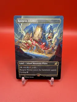 MTG Raugrin Triome 311 Showcase Ikoria: Lair of Behemoths NM - Image 1