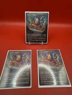 MTG Raugrin Triome 311 Showcase Ikoria: Lair of Behemoths NM - Image 3
