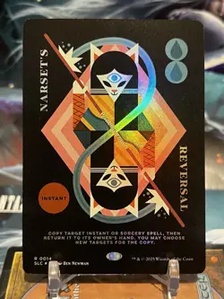 MTG | Narset’s Reversal ✨FOIL✨ [Secret Lair Encyclopedia] - Image 1