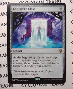 CONJURER'S CLOSET x1 mtg OFFCENTER Innistrad Remastered 1 Rare - Image 2