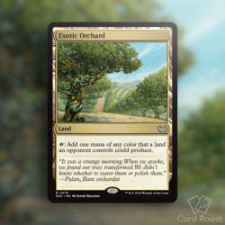 MTG Magic Exotic Orchard 0275 Commander: Duskmourn: House of Horror DSC - Image 1