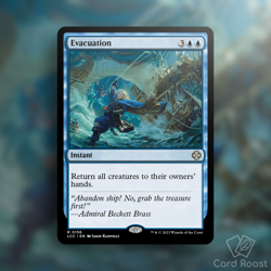 MTG Magic Evacuation 0156 Commander: The Lost Caverns of Ixalan LCC - Image 1