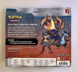 Pokemon TCG XY Flashfire Sealed Booster Pack Lot 3 Packs Mega Evolution Pin - Image 2