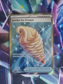 Pokemon TCG Jumbo Ice Cream Me04: Chaos Rising 109/086 Uncommon Reverse Holo EN - Image 1
