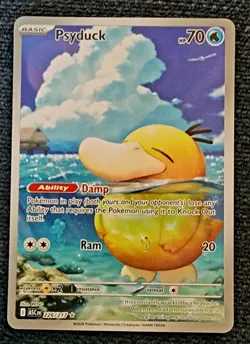 Pokemon Psyduck ASC Full Art Holo Water Basic 226/217 Beautiful Card!!!! - Image 1