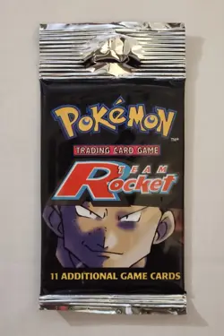 Wizards of the Coast Pokemon TCG Team Rocket Booster Pack - 11 Cards - Image 1