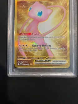 Pokemon Mew ex 205/165 Sv: Scarlet & Violet 151 Holo Hyper Rare PSA 9 Mint - Image 3