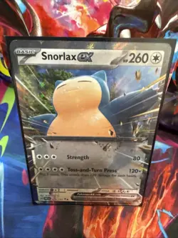 Pokemon TCG Snorlax EX 076/131 PRE EN Holo Rare Normal 260HP English - Image 1