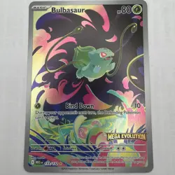 Bulbasaur 133 Mega Evolution Stamped Pokemon Special Illustration Rare TCG SIR - Image 1