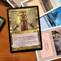 Magic Commander Deck MTG 100 - *Karona, False God Chaotic SLIVERS mistform Tribe - Image 1