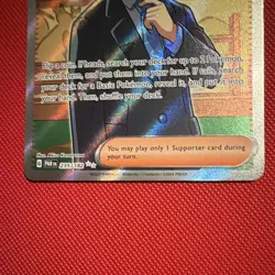 The Pokemon Company Larry Full Art Holo Ultra Rare SV04 Paradox Rift EN 235/182 - Image 3