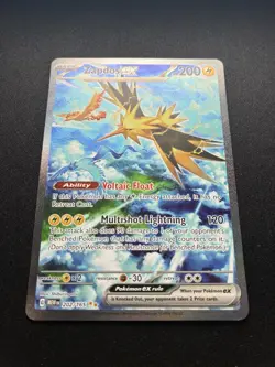 Pokemon: Zapdos ex Special Illustration Rare (SIR) 202/165 SV: 151 - Image 2