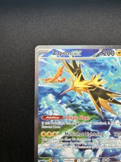 Pokemon: Zapdos ex Special Illustration Rare (SIR) 202/165 SV: 151 - Image 4