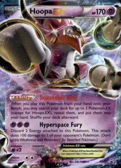 Hoopa EX XY71 Holo Promo XY Promo Pokemon Holo Near Mint - Image 1
