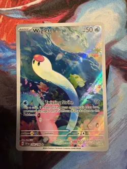 Pokemon Wiglett SV01 Scarlet & Violet Illus Rare Full Art Holo English 206/198 - Image 1