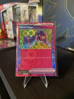Pokemon Hero’s Cape 152/162 Temporal Forces Ace Spec Rare NM - Image 1