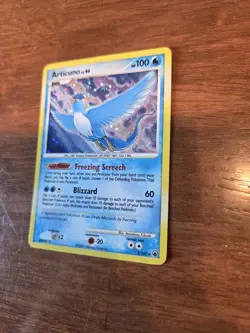 Pokemon TCG Articuno Card Majestic Dawn 1/100 Holo Rare 2008 - Image 3