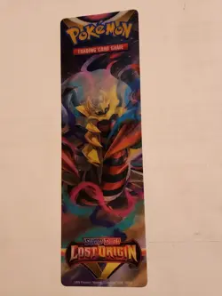 📈⚡💥 2022 Pokemon Sword & Shield Lost Origin Promo Lenticular Bookmark Holo - Image 1