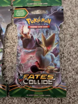 Pokemon XY Fates Collide booster pack collection: 4 Boosters Each Artwork New - Image 4