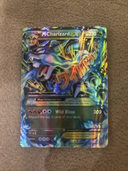 Pokemon TCG Mega M Charizard EX Flashfire Holo Ultra Rare Card 69/106 - Image 1