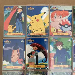 Pokemon Topps Series 1 Lot 80 Cards First Print Blue Logo Charizard Pikachu - Image 2