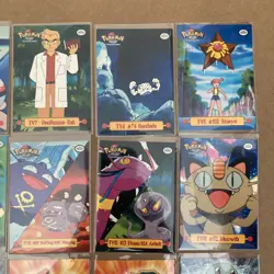 Pokemon Topps Series 1 Lot 80 Cards First Print Blue Logo Charizard Pikachu - Image 3