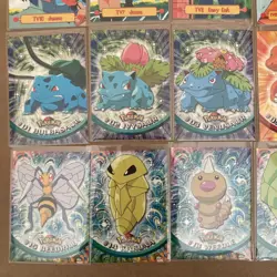 Pokemon Topps Series 1 Lot 80 Cards First Print Blue Logo Charizard Pikachu - Image 4