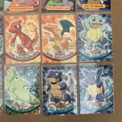 Pokemon Topps Series 1 Lot 80 Cards First Print Blue Logo Charizard Pikachu - Image 5