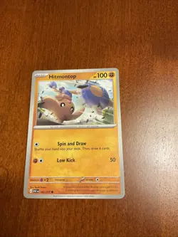 Hitmontop 102/217 Ascended Heroes Regular Pokemon TCG Card - Image 1