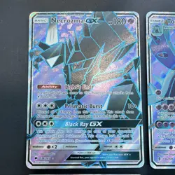 Pokemon TCG 4 Card Lot GX Full Art Holo Necrozma Toxapex Gyarados Silvally - Image 2