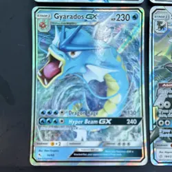 Pokemon TCG 4 Card Lot GX Full Art Holo Necrozma Toxapex Gyarados Silvally - Image 4