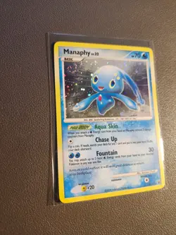 Manaphy Holo SWIRL 8/100 DP Majestic Dawn Pokemon TCG LP! Canadian Seller! - Image 2