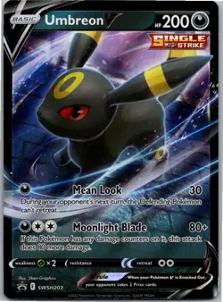 Umbreon V - Promo SWSH: Sword & Shield Promo Cards SWSH203 NM Holo - Image 1