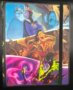 Disney Lorcana Villain Themed Portfolio Binder 252 Cards - Image 1