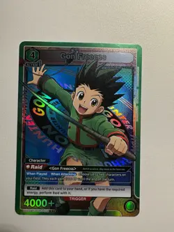 UNION ARENA Gon Freecss SR Hunter X Hunter TCG NM UE02BT HTR 1-078 - Image 1