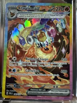 Flareon EX 146/131 Special Illustration Rare Prismatic Evolutions Pokemon TCG NM - Image 1