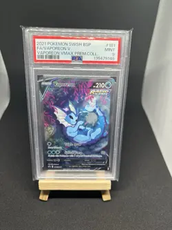 Pokemon TCG - PSA 9 - Vaporeon V SWSH181 - Sword & Shield Black Star Promo - MNT - Image 1