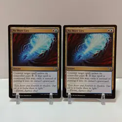 Magic The Gathering No More Lies #221 LP/HP Lot Of 2 Murders At Karlov Manor - Image 1