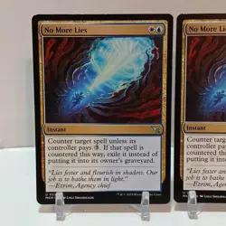 Magic The Gathering No More Lies #221 LP/HP Lot Of 2 Murders At Karlov Manor - Image 2