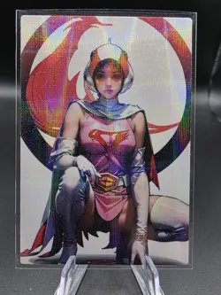Jun Gatchaman Holographic Anime Collectible Trading Card - Image 2