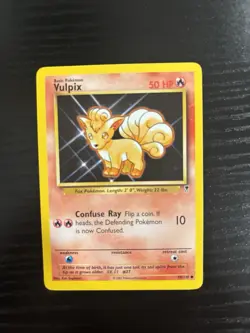 Vulpix 98/110 Legendary Collection Regular Pokemon Card English 2002 - Image 1